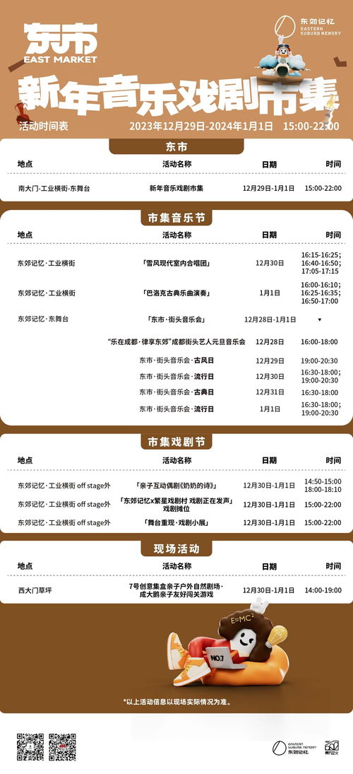 潮流與傳統(tǒng)碰撞，藝術(shù)與煙火共生——東郊記憶2024跨年迎新全攻略